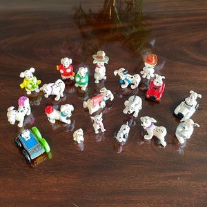 Wonderful set of 101 Dalmatians figurines